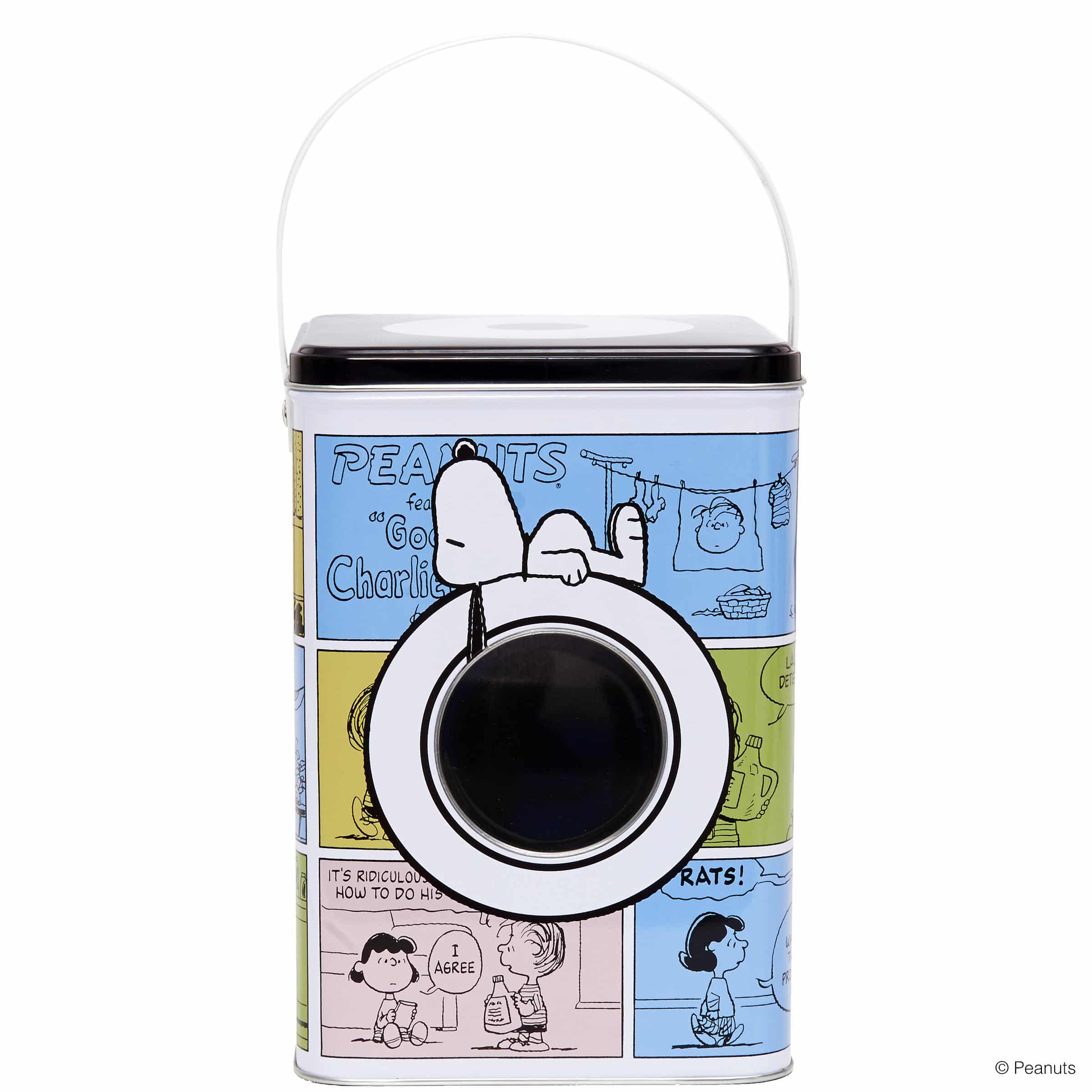 BUTLERS Trinkflasche PEANUTS – Edelstahlflasche Mit Snoopy-Motiv, Farbig, Mit Dichtem Deckel, Für Unterwegs, Schule Oder Sport