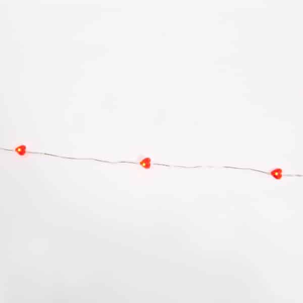 LOVE LIGHTS <span>20 wire hearts LED fairy lights</span> - Image 3