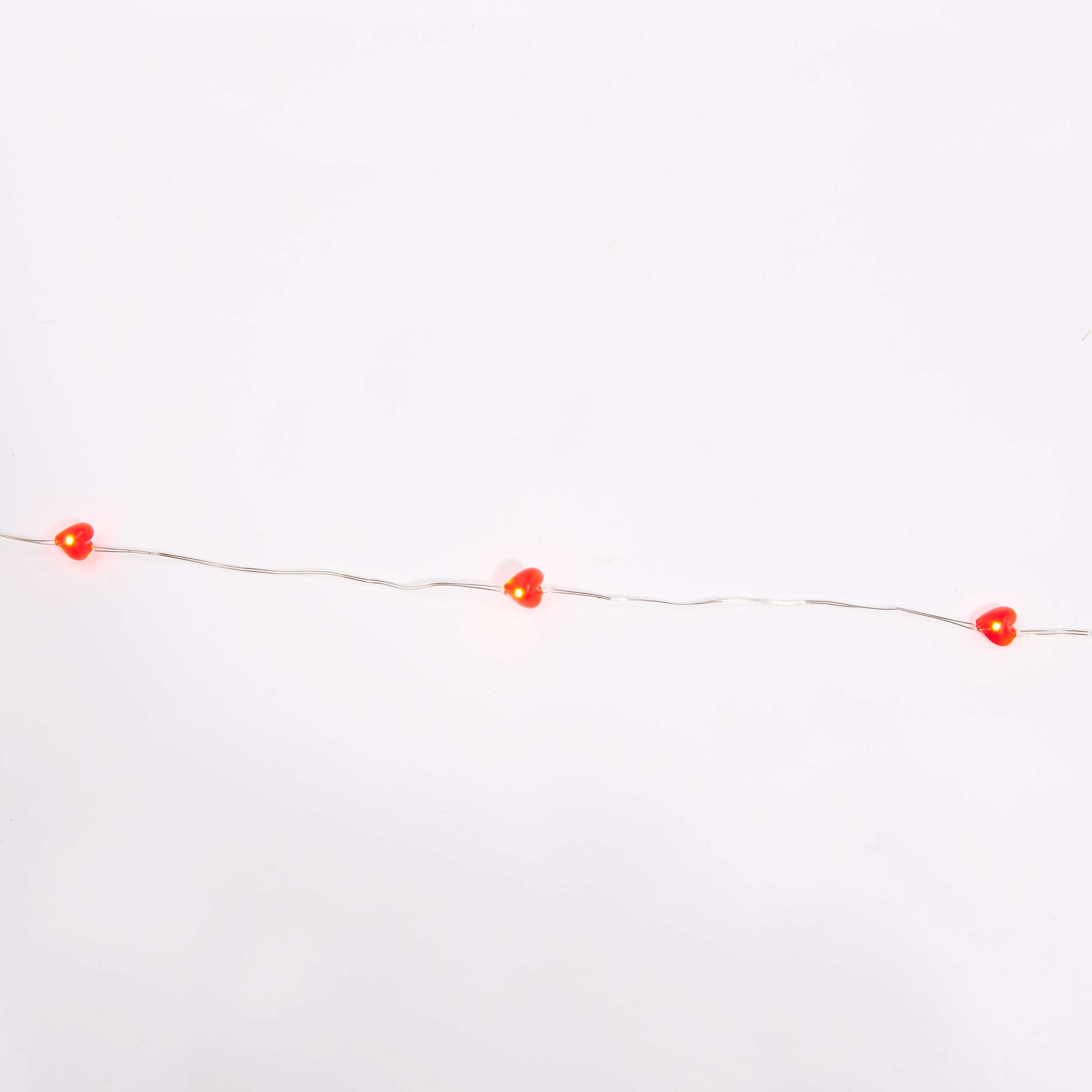 LOVE LIGHTS <span>20 wire hearts LED fairy lights</span> - Image 3