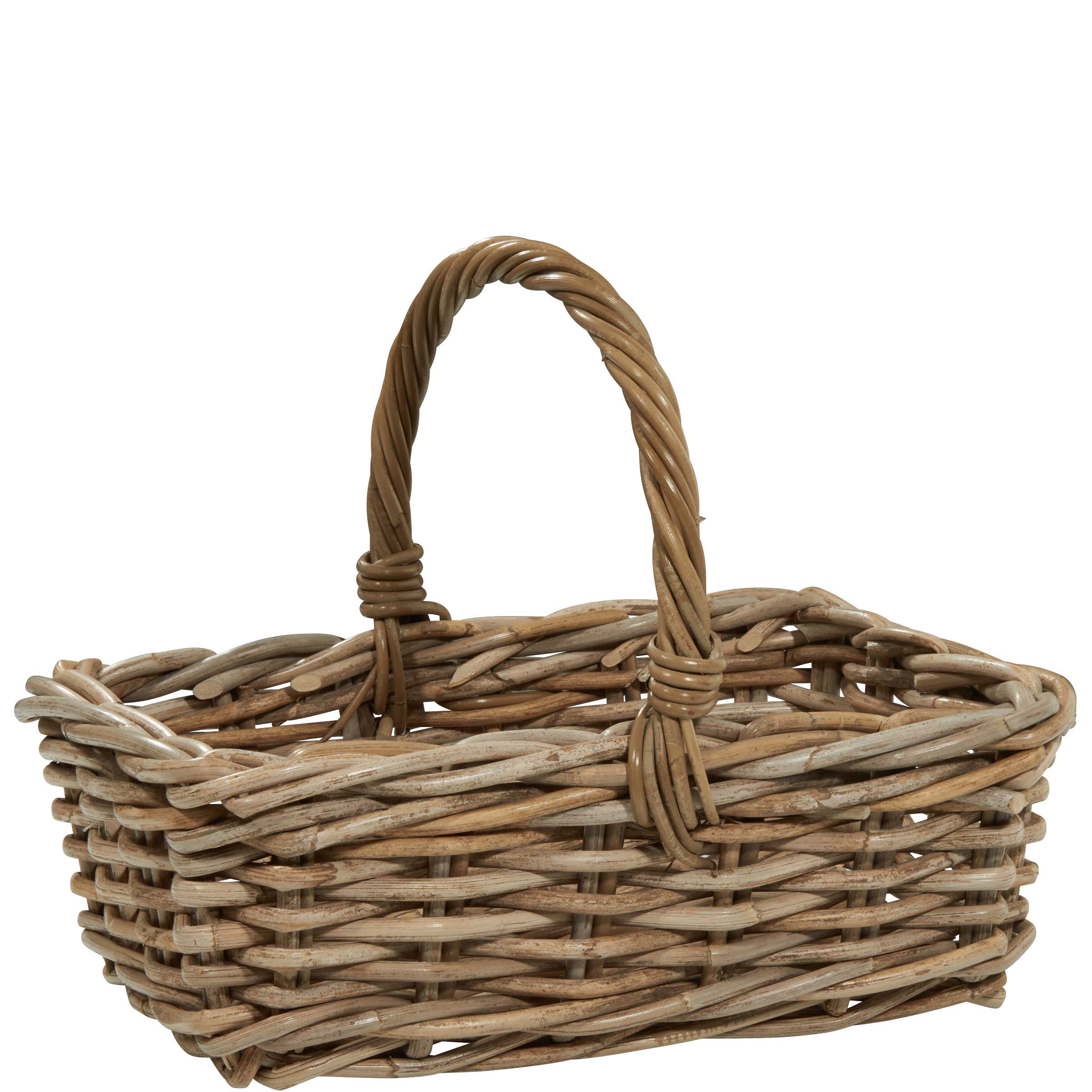 MOSES Rectangular rattan basket with handle BUTLERS Malta