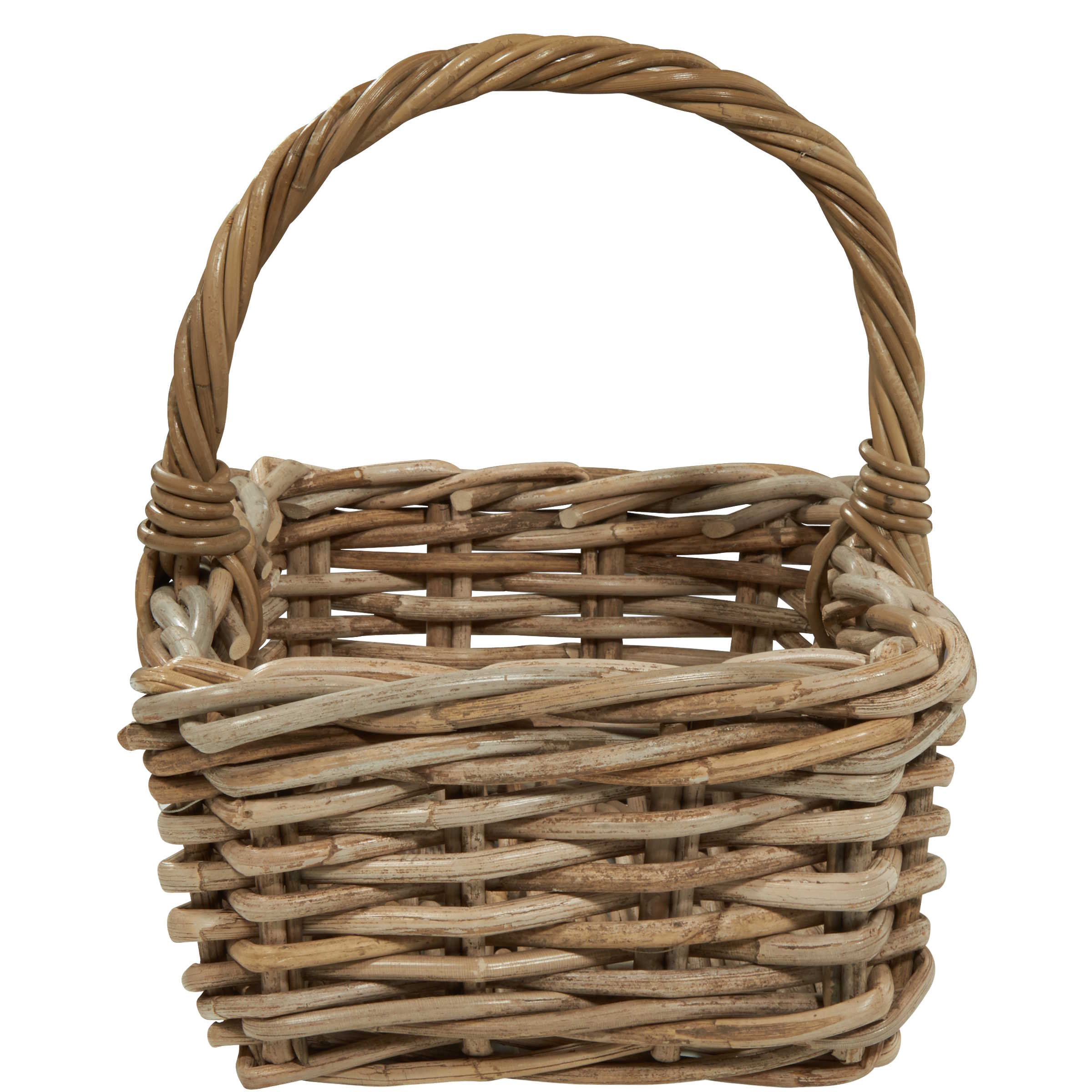 MOSES Rectangular rattan basket with handle BUTLERS Malta