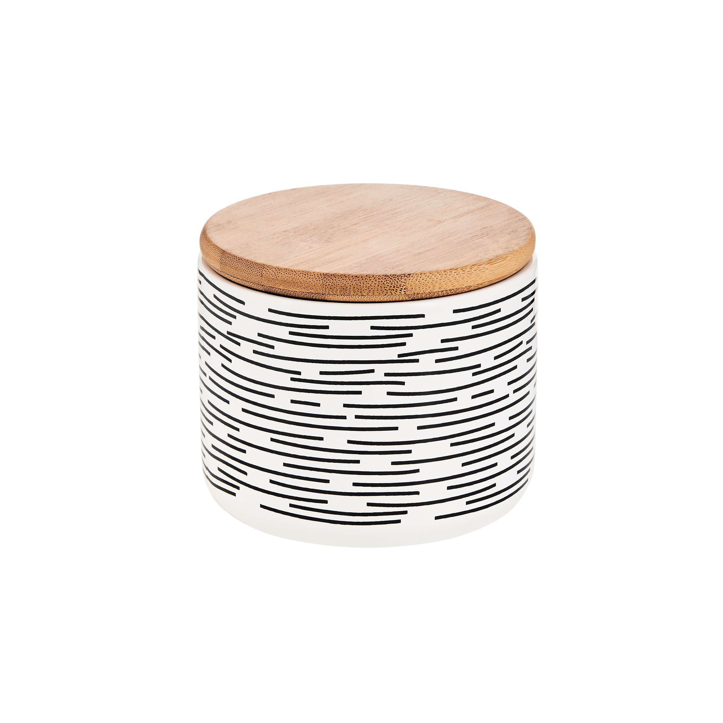 QUEEN IT storage box stripes b/w S