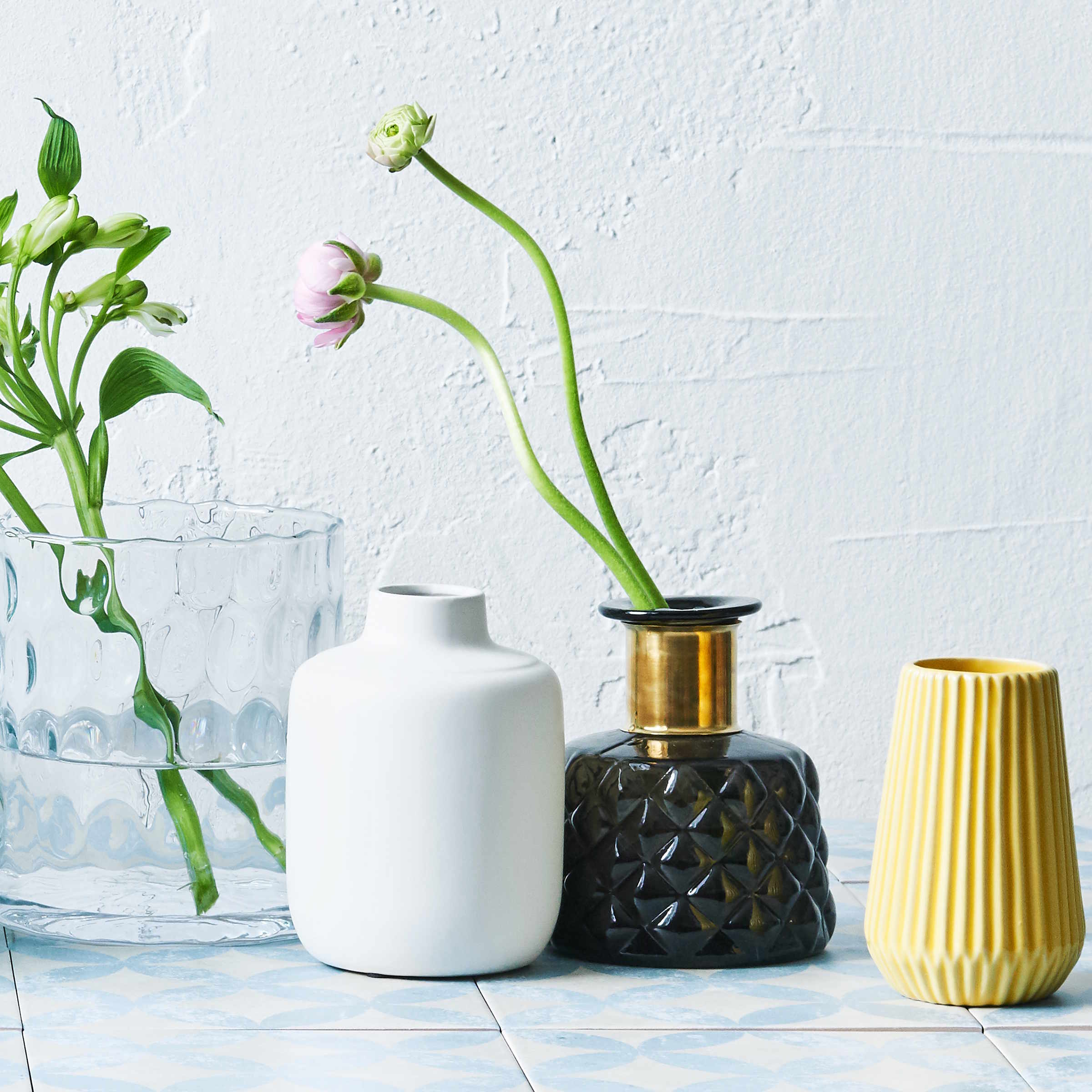 GRACE vase 14cm green/gold - Image 2