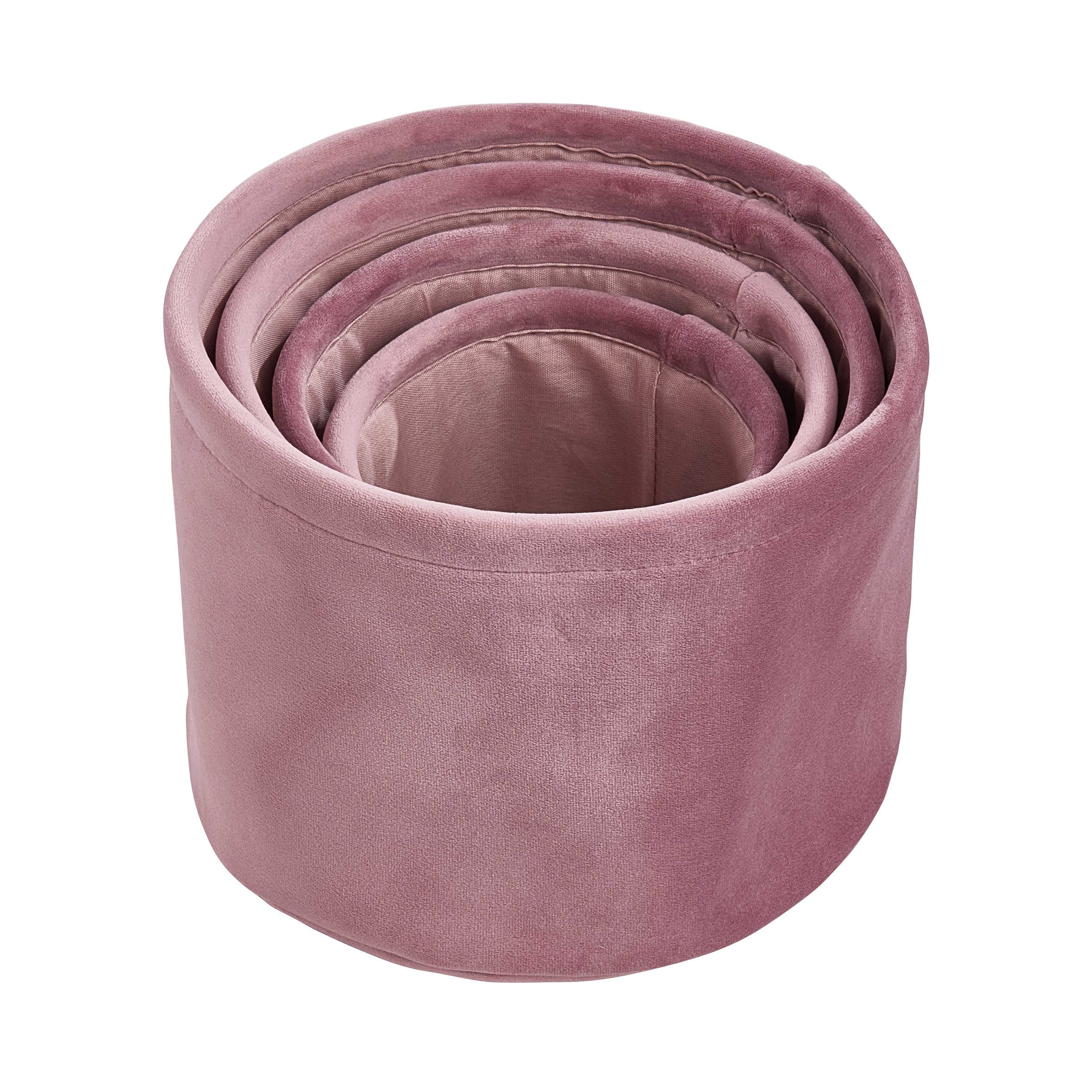 VELVETEEN Samtkorb rund Größe S - Image 2