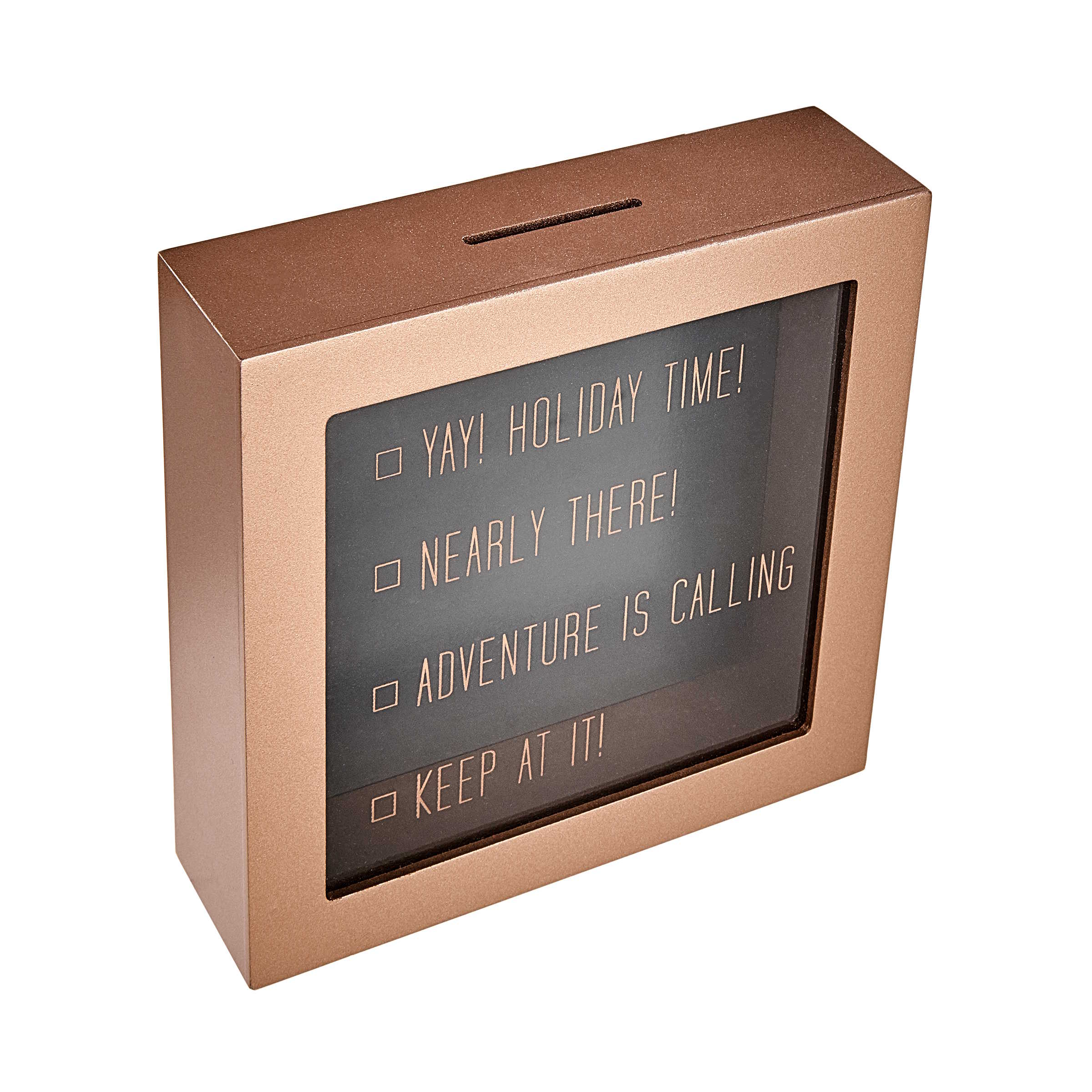 SAVE UP Bilderrahmen Spardose Abenteuer L 18 x B 5cm - Image 4