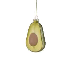 HANG ON <span>glass ornament avocado</span>