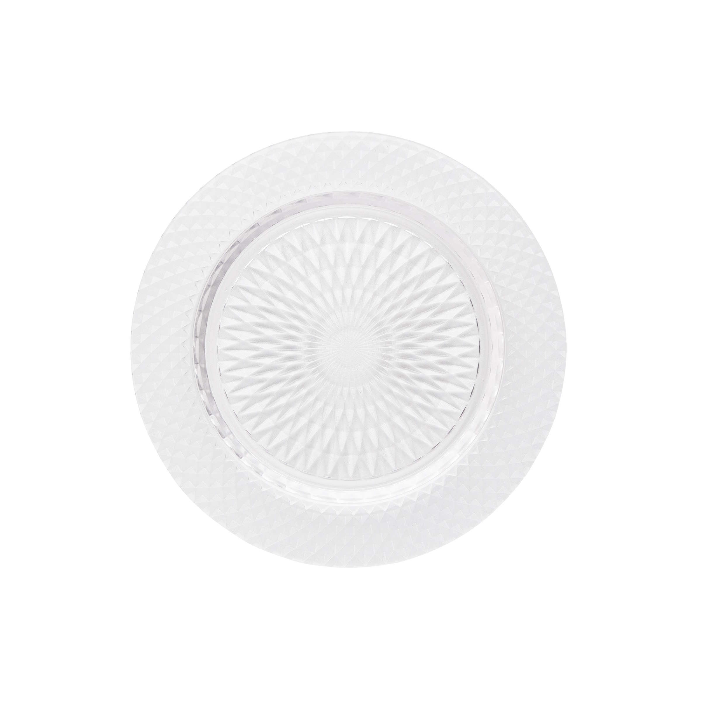 TINTOS <span>glass plate Ø 21 cm clear</span>