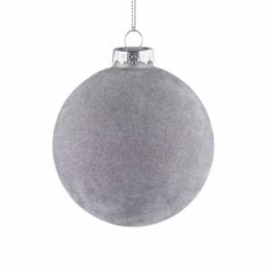 HANG ON <span>Glass ball velvet Ø8cm</span>