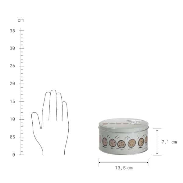 PEANUTS <span>Snoopy Cookie Tin Ø14cm</span> - Image 3