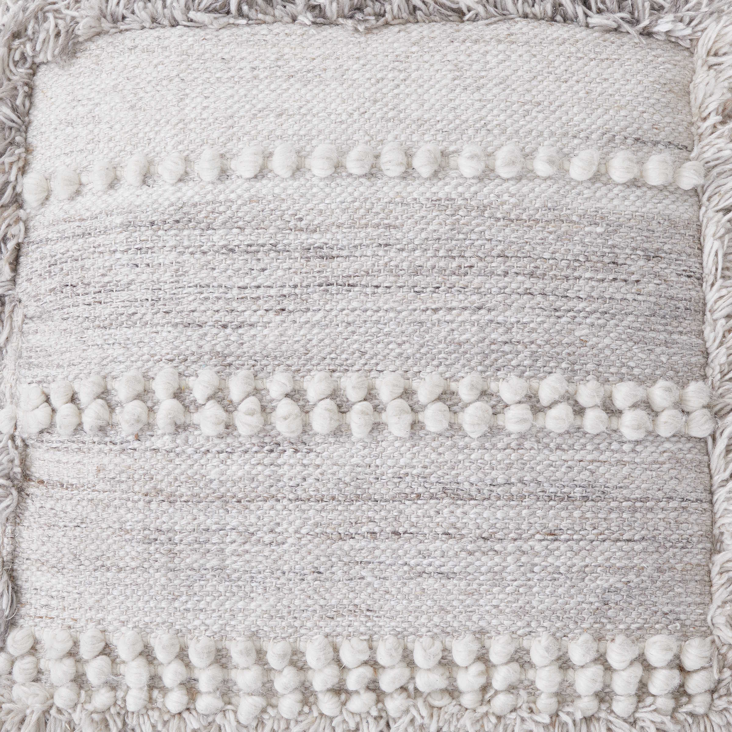 BOHO LOUNGE Woll-Pouf mit Troddeln - Image 6