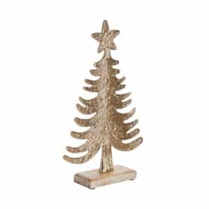 NOEL <span>Fir on wooden base height 30cm</span>