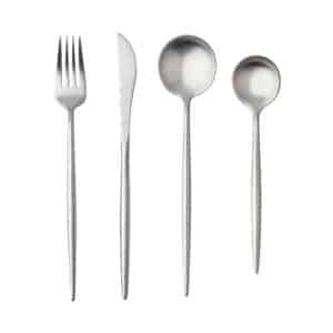STILETTO <span>4-piece cutlery set frosted</span>