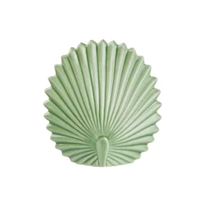 LEAF <span>mini vase palm leaf 16cm, green</span>